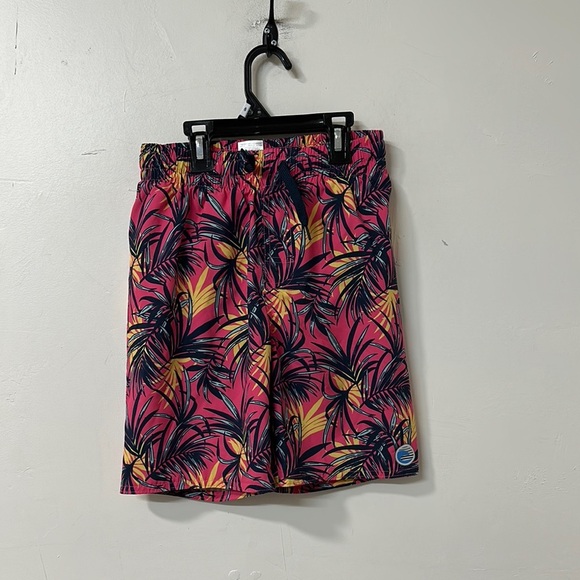 Tropical Pink Swim Trunks for Kids - Picture 1 of 2